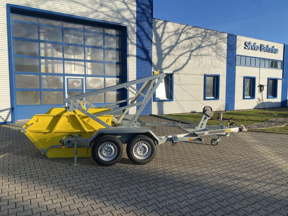 Prikolica za kablove Lorries Kabelanhänger mit Baucontainer 3000KG *INKL.19% MWST*SOFORT VERFÜGBAR!*: slika Prikolica za kablove Lorries Kabelanhänger mit Baucontainer 3000KG *INKL.19% MWST*SOFORT VERFÜGBAR!*