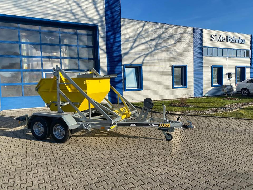 Lorries Kabelanhänger mit Baucontainer 3500KG *INKL.19% MWST*SOFORT VERFÜGBAR!* - Prikolica za kablove: slika Lorries Kabelanhänger mit Baucontainer 3500KG *INKL.19% MWST*SOFORT VERFÜGBAR!* - Prikolica za kablove Lorries Kabelanhänger mit Baucontainer 3500KG *INKL.19% MWST*SOFORT VERFÜGBAR!* - Prikolica za kablove: slika Lorries Kabelanhänger mit Baucontainer 3500KG *INKL.19% MWST*SOFORT VERFÜGBAR!* - Prikolica za kablove