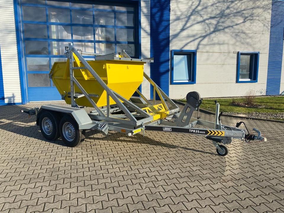 Lorries Kabelanhänger mit Baucontainer 3500KG *INKL.19% MWST*SOFORT VERFÜGBAR!* - Prikolica za kablove: slika Lorries Kabelanhänger mit Baucontainer 3500KG *INKL.19% MWST*SOFORT VERFÜGBAR!* - Prikolica za kablove Lorries Kabelanhänger mit Baucontainer 3500KG *INKL.19% MWST*SOFORT VERFÜGBAR!* - Prikolica za kablove: slika Lorries Kabelanhänger mit Baucontainer 3500KG *INKL.19% MWST*SOFORT VERFÜGBAR!* - Prikolica za kablove