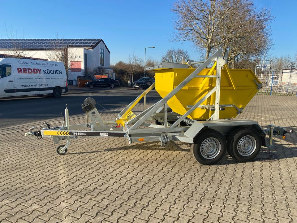 Lorries Kabelanhänger mit Baucontainer 3500KG *INKL.19% MWST*SOFORT VERFÜGBAR!* - Prikolica za kablove: slika Lorries Kabelanhänger mit Baucontainer 3500KG *INKL.19% MWST*SOFORT VERFÜGBAR!* - Prikolica za kablove Lorries Kabelanhänger mit Baucontainer 3500KG *INKL.19% MWST*SOFORT VERFÜGBAR!* - Prikolica za kablove: slika Lorries Kabelanhänger mit Baucontainer 3500KG *INKL.19% MWST*SOFORT VERFÜGBAR!* - Prikolica za kablove