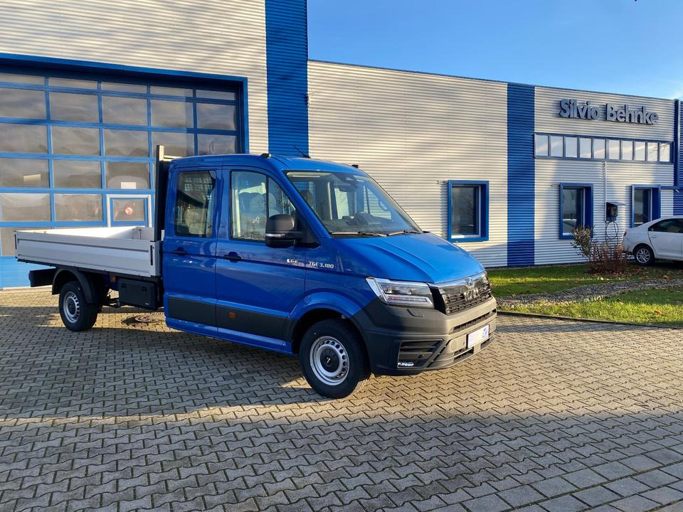 MAN TGE 3.180 4x4 Doka Pritsche Lang *INKL.19% MWT* AUTOMATIK*LED*CAM*AHK*TEMPO*STANDHZG*UVM* - Dostavno vozilo s ravnom platformom, Dostavno vozilo s dvostrukom kabinom: slika MAN TGE 3.180 4x4 Doka Pritsche Lang *INKL.19% MWT* AUTOMATIK*LED*CAM*AHK*TEMPO*STANDHZG*UVM* - Dostavno vozilo s ravnom platformom, Dostavno vozilo s dvostrukom kabinom MAN TGE 3.180 4x4 Doka Pritsche Lang *INKL.19% MWT* AUTOMATIK*LED*CAM*AHK*TEMPO*STANDHZG*UVM* - Dostavno vozilo s ravnom platformom, Dostavno vozilo s dvostrukom kabinom: slika MAN TGE 3.180 4x4 Doka Pritsche Lang *INKL.19% MWT* AUTOMATIK*LED*CAM*AHK*TEMPO*STANDHZG*UVM* - Dostavno vozilo s ravnom platformom, Dostavno vozilo s dvostrukom kabinom