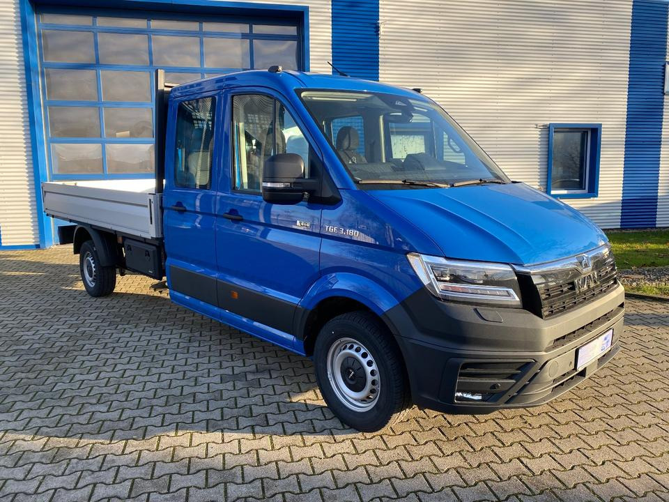 MAN TGE 3.180 4x4 Doka Pritsche Lang *INKL.19% MWT* AUTOMATIK*LED*CAM*AHK*TEMPO*STANDHZG*UVM* - Dostavno vozilo s ravnom platformom, Dostavno vozilo s dvostrukom kabinom: slika MAN TGE 3.180 4x4 Doka Pritsche Lang *INKL.19% MWT* AUTOMATIK*LED*CAM*AHK*TEMPO*STANDHZG*UVM* - Dostavno vozilo s ravnom platformom, Dostavno vozilo s dvostrukom kabinom MAN TGE 3.180 4x4 Doka Pritsche Lang *INKL.19% MWT* AUTOMATIK*LED*CAM*AHK*TEMPO*STANDHZG*UVM* - Dostavno vozilo s ravnom platformom, Dostavno vozilo s dvostrukom kabinom: slika MAN TGE 3.180 4x4 Doka Pritsche Lang *INKL.19% MWT* AUTOMATIK*LED*CAM*AHK*TEMPO*STANDHZG*UVM* - Dostavno vozilo s ravnom platformom, Dostavno vozilo s dvostrukom kabinom