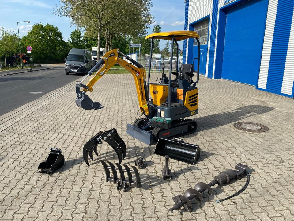 Minibagger BK1250JS + Zubehör *INKL.19% MWST*KUBOTA*BERGER KRAUS*JOYSTICK*SOFORT!* - Mini bager: slika Minibagger BK1250JS + Zubehör *INKL.19% MWST*KUBOTA*BERGER KRAUS*JOYSTICK*SOFORT!* - Mini bager Minibagger BK1250JS + Zubehör *INKL.19% MWST*KUBOTA*BERGER KRAUS*JOYSTICK*SOFORT!* - Mini bager: slika Minibagger BK1250JS + Zubehör *INKL.19% MWST*KUBOTA*BERGER KRAUS*JOYSTICK*SOFORT!* - Mini bager