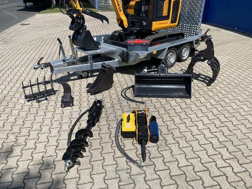 Minibagger BK2000KSR + Tieflader + Zubehör *INKL.19% MWST*BERGER KRAUS*YANMAR*SCHWENKARM* VERSTELLFAHRWERK* - Mini bager, Prikolica: slika Minibagger BK2000KSR + Tieflader + Zubehör *INKL.19% MWST*BERGER KRAUS*YANMAR*SCHWENKARM* VERSTELLFAHRWERK* - Mini bager, Prikolica Minibagger BK2000KSR + Tieflader + Zubehör *INKL.19% MWST*BERGER KRAUS*YANMAR*SCHWENKARM* VERSTELLFAHRWERK* - Mini bager, Prikolica: slika Minibagger BK2000KSR + Tieflader + Zubehör *INKL.19% MWST*BERGER KRAUS*YANMAR*SCHWENKARM* VERSTELLFAHRWERK* - Mini bager, Prikolica