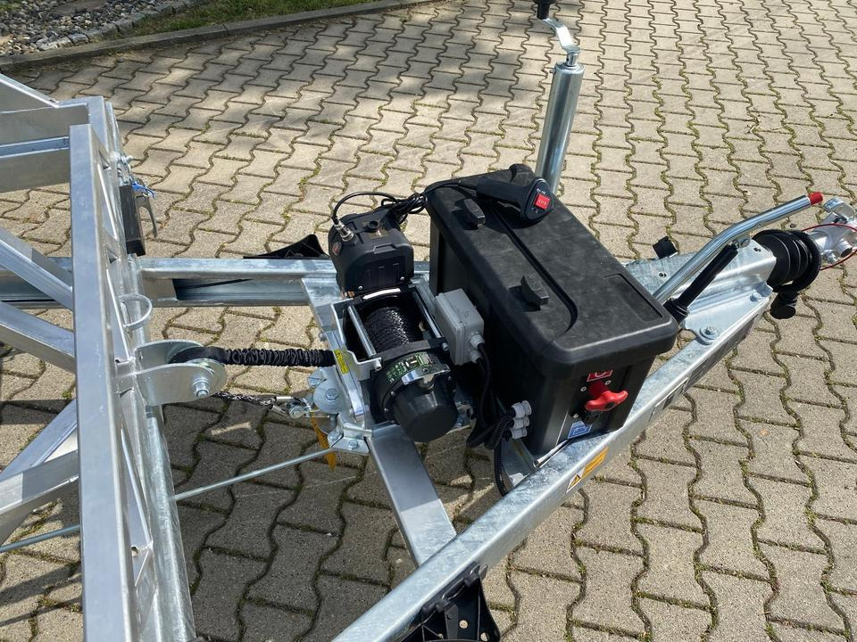 Prikolica za kablove Vermietung / Kabelanhänger 3500KG E-Winde / Nutzlast 2749KG / Kabeltrommel-Anhänger / Glasfaser/ 1 Monat: slika Prikolica za kablove Vermietung / Kabelanhänger 3500KG E-Winde / Nutzlast 2749KG / Kabeltrommel-Anhänger / Glasfaser/ 1 Monat