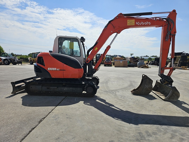 KUBOTA KX080-3 - Mini bager: slika KUBOTA KX080-3 - Mini bager KUBOTA KX080-3 - Mini bager: slika KUBOTA KX080-3 - Mini bager