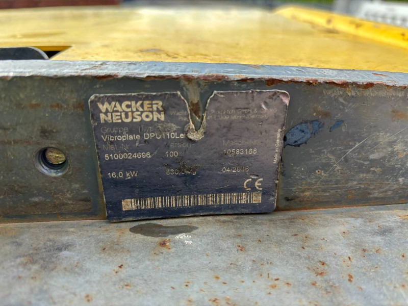 WACKER NEUSON DPU110 Lem 970 - Vibro ploča: slika WACKER NEUSON DPU110 Lem 970 - Vibro ploča WACKER NEUSON DPU110 Lem 970 - Vibro ploča: slika WACKER NEUSON DPU110 Lem 970 - Vibro ploča