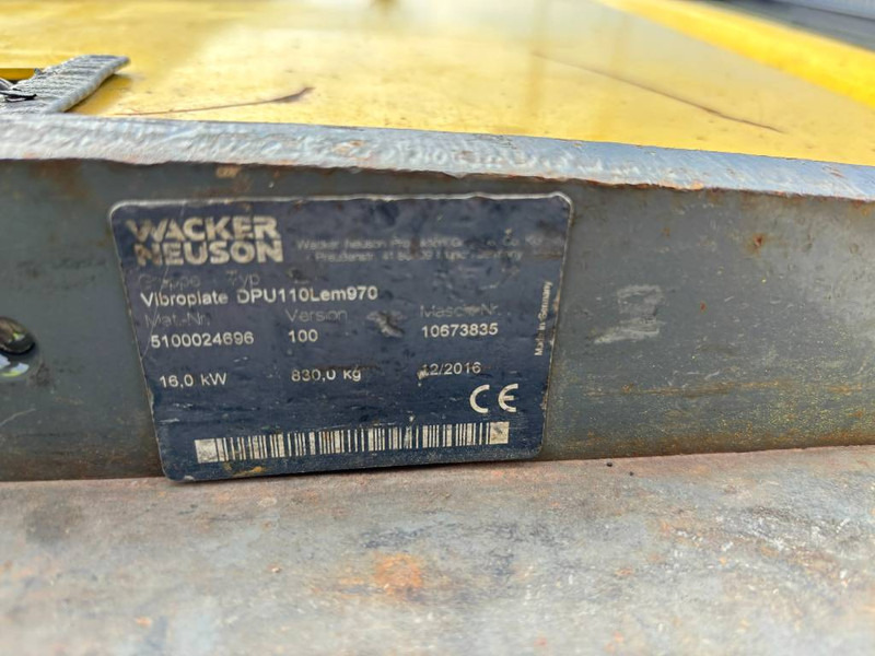 WACKER NEUSON DPU110Lem970 - Vibro ploča: slika WACKER NEUSON DPU110Lem970 - Vibro ploča WACKER NEUSON DPU110Lem970 - Vibro ploča: slika WACKER NEUSON DPU110Lem970 - Vibro ploča