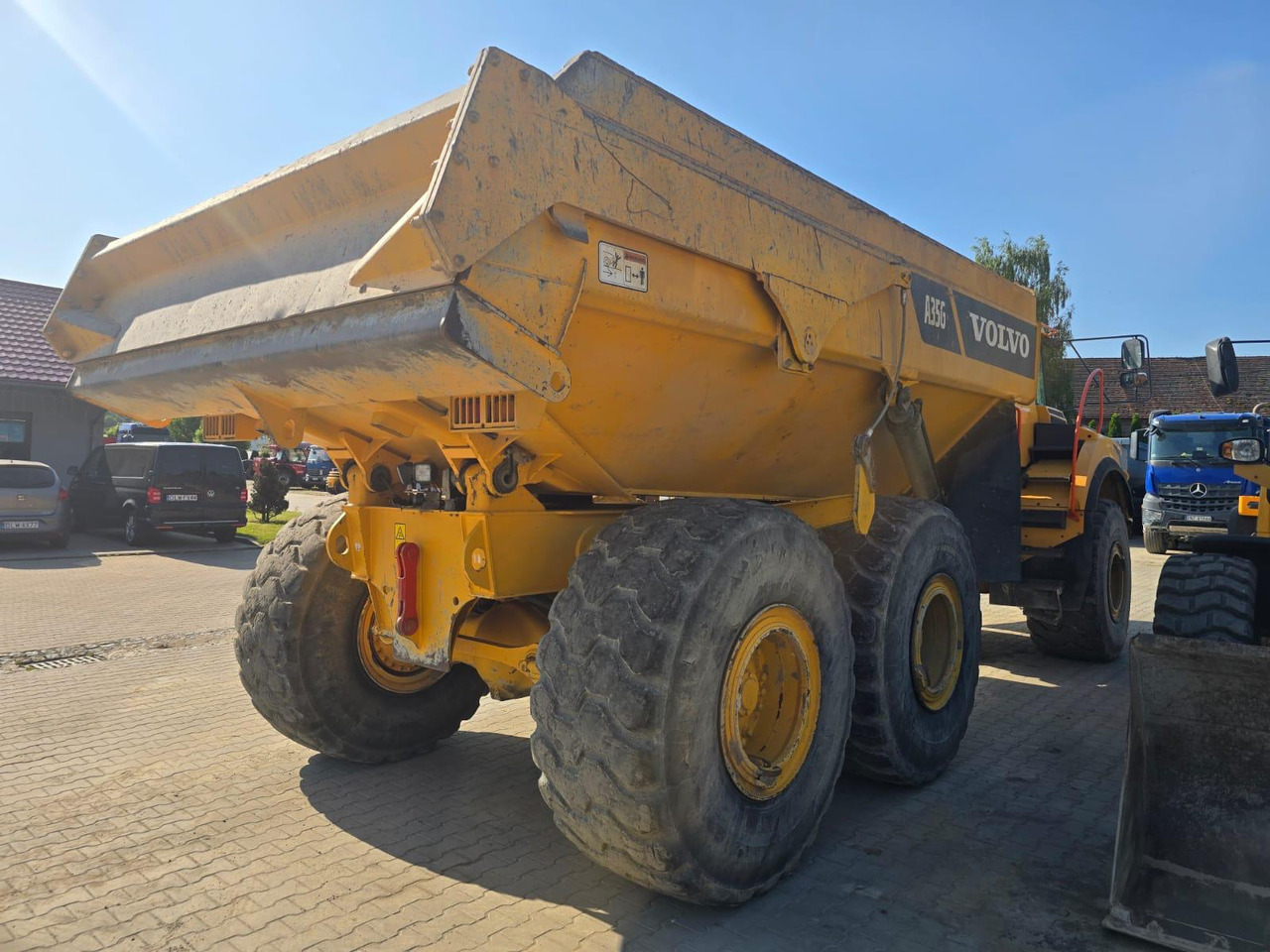 Volvo A35 G - Zglobni istovarivač: slika Volvo A35 G - Zglobni istovarivač Volvo A35 G - Zglobni istovarivač: slika Volvo A35 G - Zglobni istovarivač