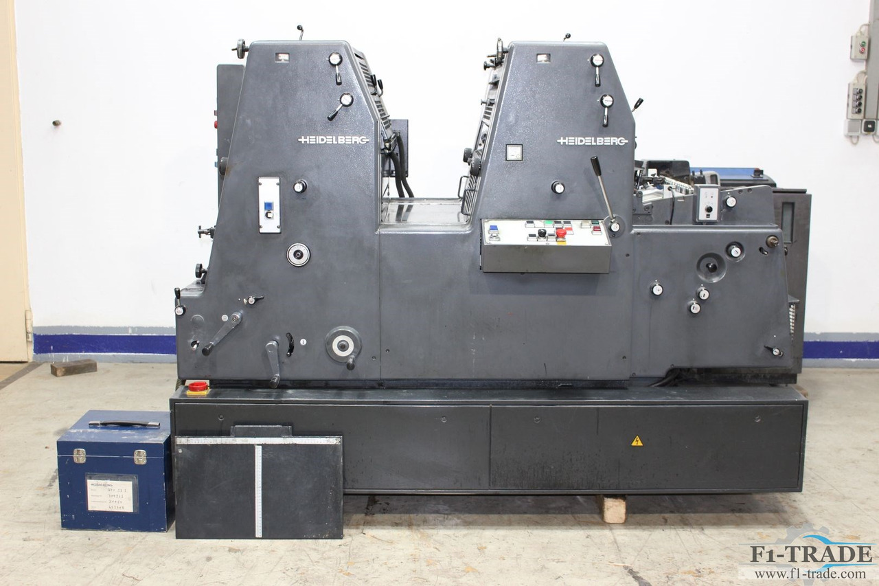 Heidelberg GTO52-2+ - Offset stroj: slika Heidelberg GTO52-2+ - Offset stroj Heidelberg GTO52-2+ - Offset stroj: slika Heidelberg GTO52-2+ - Offset stroj