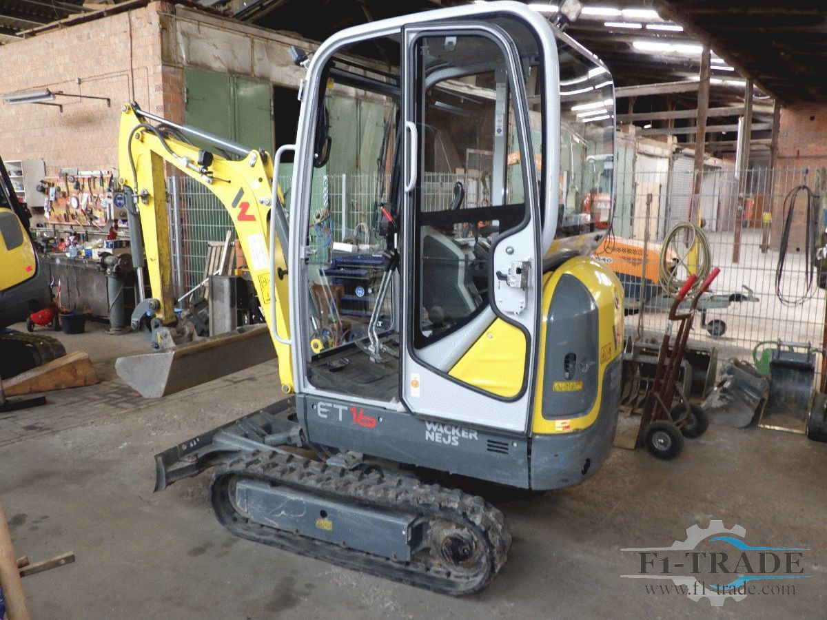Wacker neuson ET 16 - Mini bager: slika Wacker neuson ET 16 - Mini bager Wacker neuson ET 16 - Mini bager: slika Wacker neuson ET 16 - Mini bager