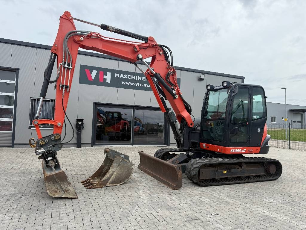 Kubota KX 080-4 - Mini bager: slika Kubota KX 080-4 - Mini bager Kubota KX 080-4 - Mini bager: slika Kubota KX 080-4 - Mini bager
