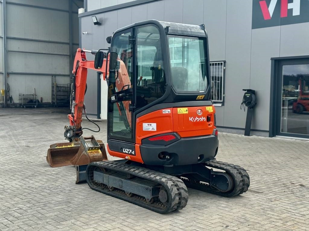 Kubota U 27-4 - Mini bager: slika Kubota U 27-4 - Mini bager Kubota U 27-4 - Mini bager: slika Kubota U 27-4 - Mini bager