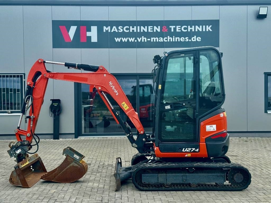 Kubota U 27-4 - Mini bager: slika Kubota U 27-4 - Mini bager Kubota U 27-4 - Mini bager: slika Kubota U 27-4 - Mini bager