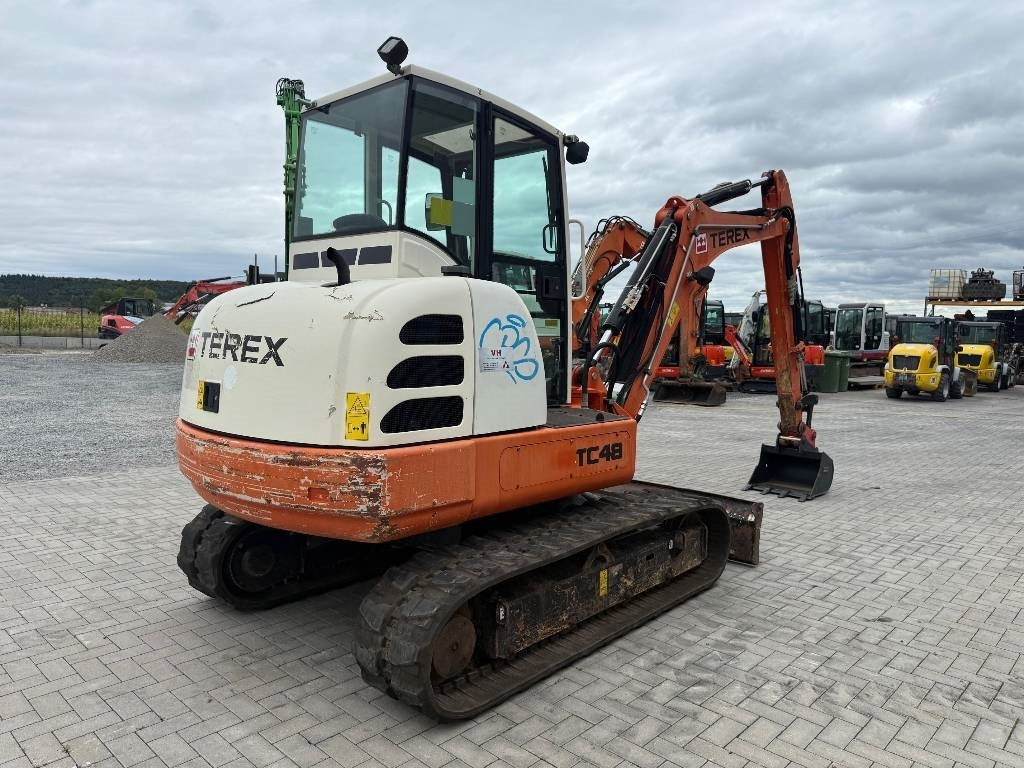 Terex TC 48 - Mini bager: slika Terex TC 48 - Mini bager Terex TC 48 - Mini bager: slika Terex TC 48 - Mini bager