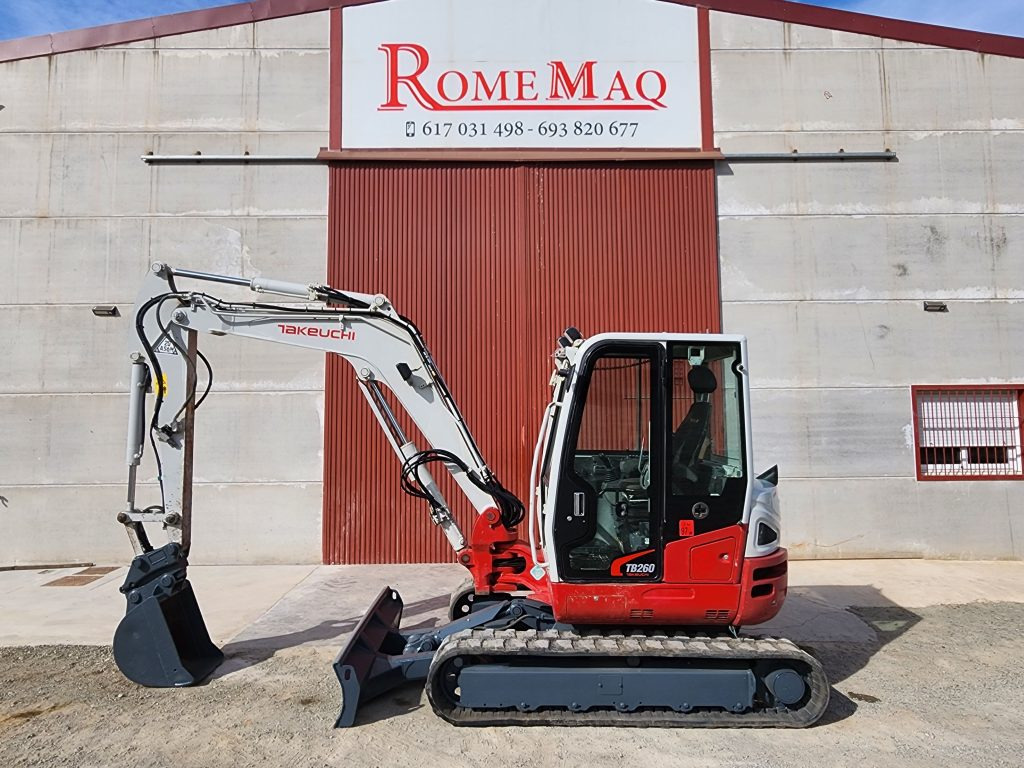 TAKEUCHI TB260 - Mini bager: slika TAKEUCHI TB260 - Mini bager TAKEUCHI TB260 - Mini bager: slika TAKEUCHI TB260 - Mini bager