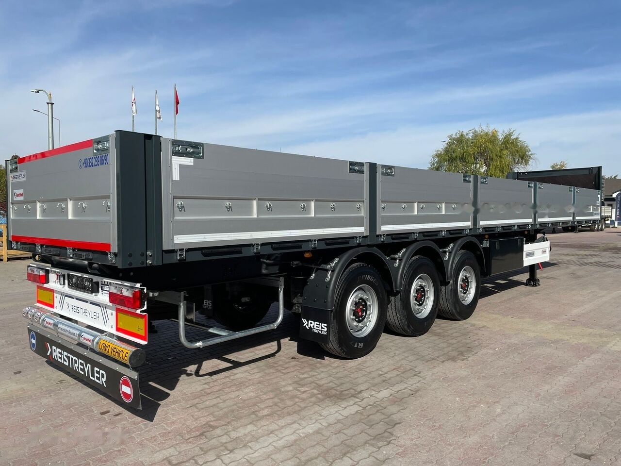 Reis Treyler Aluminium Cover General Cargo - Poluprikolica plato/ Otvoreni sanduk: slika Reis Treyler Aluminium Cover General Cargo - Poluprikolica plato/ Otvoreni sanduk Reis Treyler Aluminium Cover General Cargo - Poluprikolica plato/ Otvoreni sanduk: slika Reis Treyler Aluminium Cover General Cargo - Poluprikolica plato/ Otvoreni sanduk