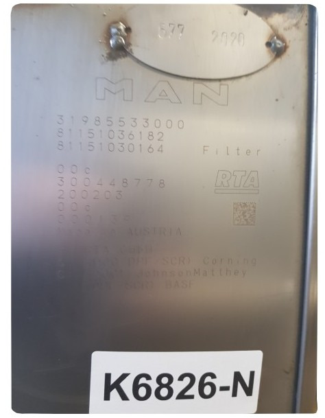 Katalysator MAN TGX Euro 6 - 81151036182 81151036192 81151036223 - Katalizator za Kamion: slika Katalysator MAN TGX Euro 6 - 81151036182 81151036192 81151036223 - Katalizator za Kamion Katalysator MAN TGX Euro 6 - 81151036182 81151036192 81151036223 - Katalizator za Kamion: slika Katalysator MAN TGX Euro 6 - 81151036182 81151036192 81151036223 - Katalizator za Kamion