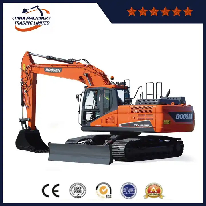 Bager Korea Used Excavator 20ton Doosan Dx225 Dx220 Dx200 Hydraulic Crawler Second Hand Doosan 20ton 22ton Excavator: slika Bager Korea Used Excavator 20ton Doosan Dx225 Dx220 Dx200 Hydraulic Crawler Second Hand Doosan 20ton 22ton Excavator
