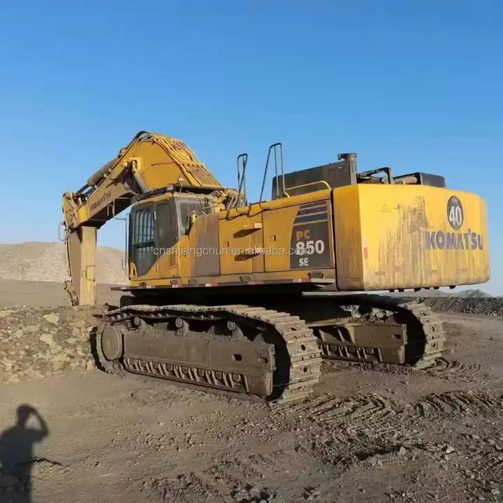 Secondhand Komatsu pc850 Komatsu 85 tons of excavator used komatsu PC850 excavator change rock arm crushing hammer - Bager: slika Secondhand Komatsu pc850 Komatsu 85 tons of excavator used komatsu PC850 excavator change rock arm crushing hammer - Bager Secondhand Komatsu pc850 Komatsu 85 tons of excavator used komatsu PC850 excavator change rock arm crushing hammer - Bager: slika Secondhand Komatsu pc850 Komatsu 85 tons of excavator used komatsu PC850 excavator change rock arm crushing hammer - Bager