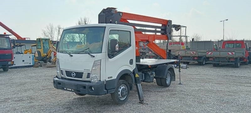 Nissan Cabstar Benelli BA22 - 22 m - Podizna platforma montirana na kamion: slika Nissan Cabstar Benelli BA22 - 22 m - Podizna platforma montirana na kamion Nissan Cabstar Benelli BA22 - 22 m - Podizna platforma montirana na kamion: slika Nissan Cabstar Benelli BA22 - 22 m - Podizna platforma montirana na kamion