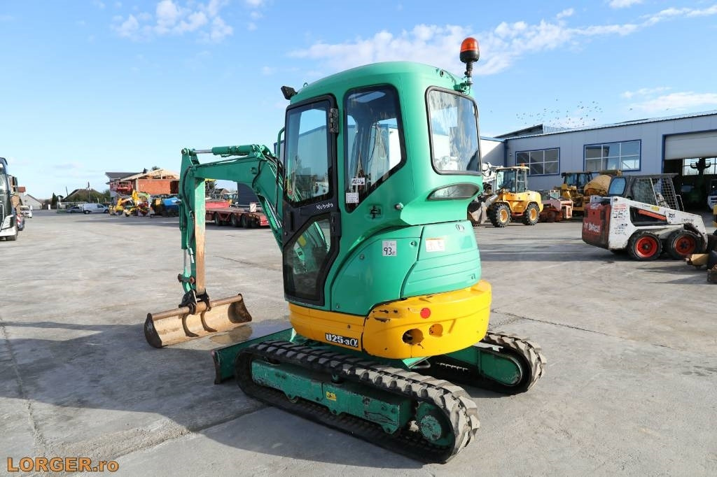 Kubota U25 - 3EU - Mini bager: slika Kubota U25 - 3EU - Mini bager Kubota U25 - 3EU - Mini bager: slika Kubota U25 - 3EU - Mini bager