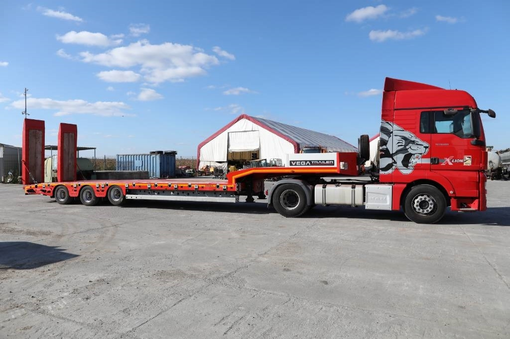 MAN TGX 18.500 4x2 LLS + Trailer Vega 3 axel lowbed - Tegljač: slika MAN TGX 18.500 4x2 LLS + Trailer Vega 3 axel lowbed - Tegljač MAN TGX 18.500 4x2 LLS + Trailer Vega 3 axel lowbed - Tegljač: slika MAN TGX 18.500 4x2 LLS + Trailer Vega 3 axel lowbed - Tegljač