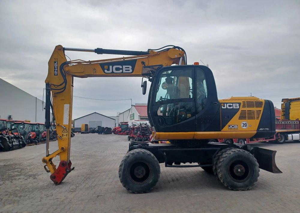 JCB JS175W - Bager na kotačima: slika JCB JS175W - Bager na kotačima JCB JS175W - Bager na kotačima: slika JCB JS175W - Bager na kotačima