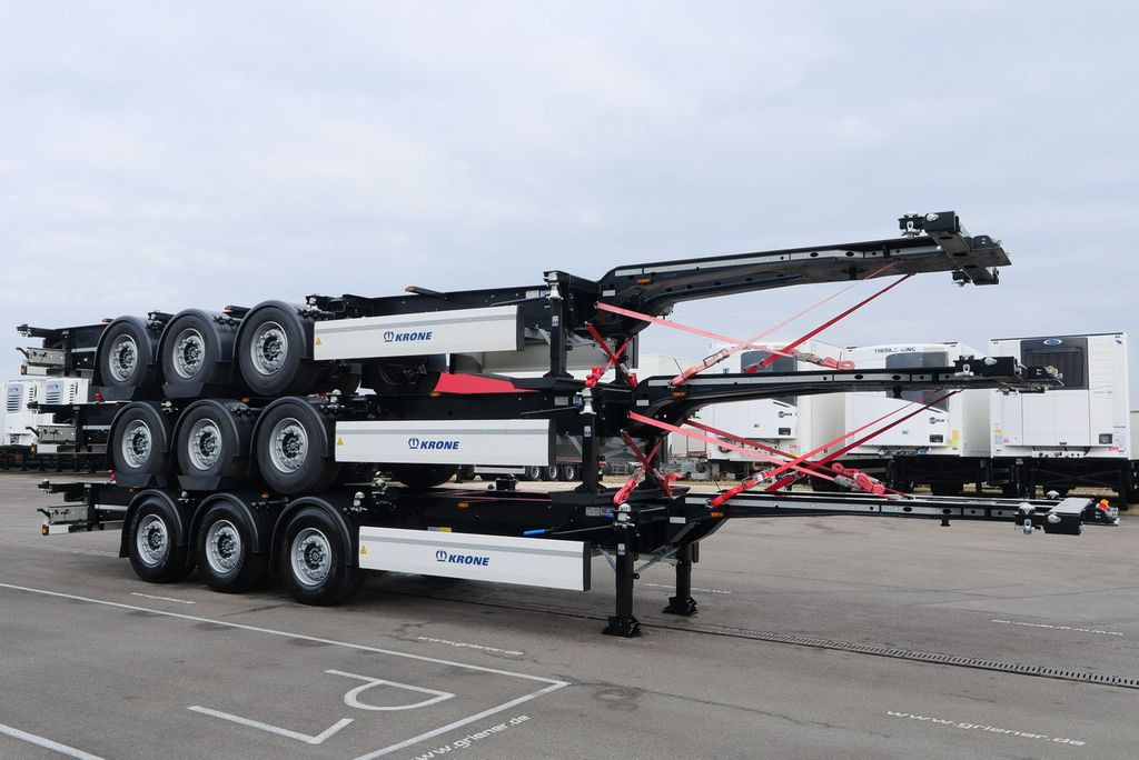 Krone SDC 27/eLT3 / 2 x 20/30/40 /20 mittig EXIII ADR - Transporter kontejnera/ Poluprikolica s izmjenjivim sanducima: slika Krone SDC 27/eLT3 / 2 x 20/30/40 /20 mittig EXIII ADR - Transporter kontejnera/ Poluprikolica s izmjenjivim sanducima Krone SDC 27/eLT3 / 2 x 20/30/40 /20 mittig EXIII ADR - Transporter kontejnera/ Poluprikolica s izmjenjivim sanducima: slika Krone SDC 27/eLT3 / 2 x 20/30/40 /20 mittig EXIII ADR - Transporter kontejnera/ Poluprikolica s izmjenjivim sanducima