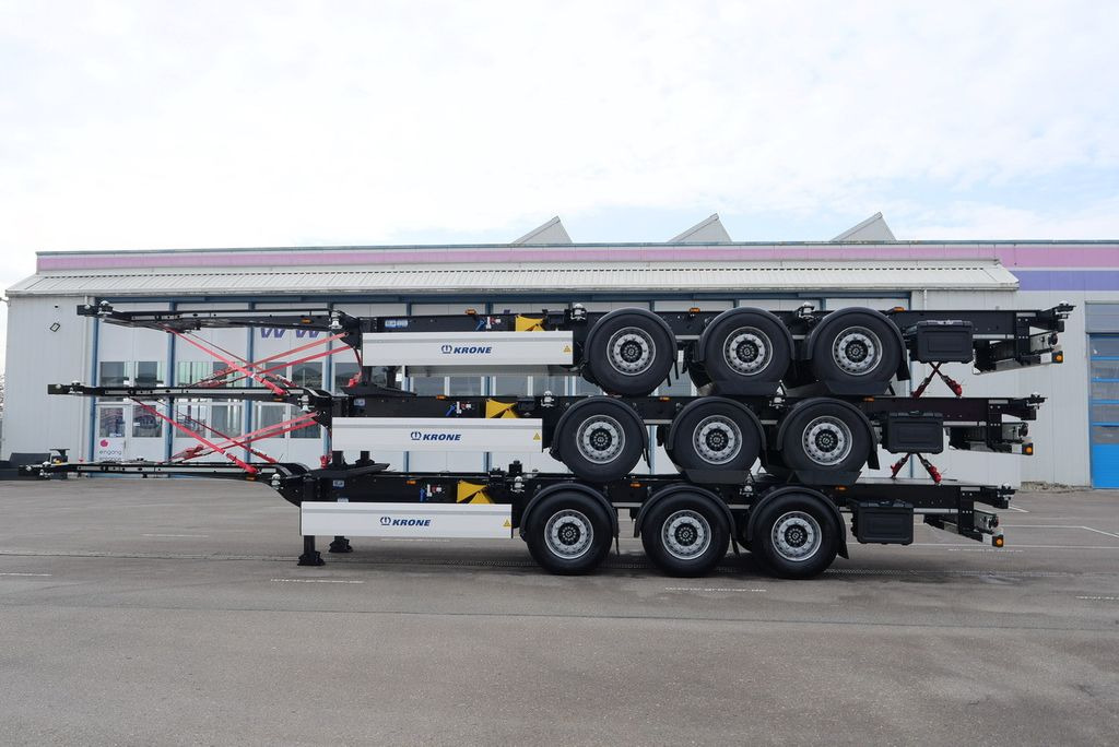 Krone SDC 27/eLT3 / 2 x 20/30/40 /20 mittig EXIII ADR - Transporter kontejnera/ Poluprikolica s izmjenjivim sanducima: slika Krone SDC 27/eLT3 / 2 x 20/30/40 /20 mittig EXIII ADR - Transporter kontejnera/ Poluprikolica s izmjenjivim sanducima Krone SDC 27/eLT3 / 2 x 20/30/40 /20 mittig EXIII ADR - Transporter kontejnera/ Poluprikolica s izmjenjivim sanducima: slika Krone SDC 27/eLT3 / 2 x 20/30/40 /20 mittig EXIII ADR - Transporter kontejnera/ Poluprikolica s izmjenjivim sanducima