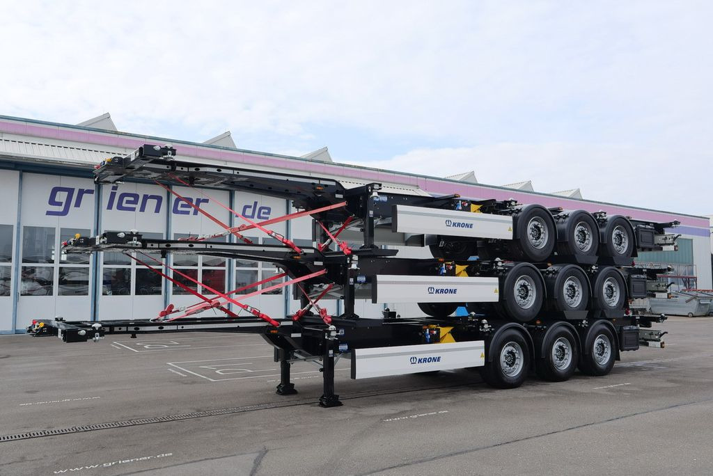 Krone SDC 27/eLT3 / 2 x 20/30/40 /20 mittig EXIII ADR - Transporter kontejnera/ Poluprikolica s izmjenjivim sanducima: slika Krone SDC 27/eLT3 / 2 x 20/30/40 /20 mittig EXIII ADR - Transporter kontejnera/ Poluprikolica s izmjenjivim sanducima Krone SDC 27/eLT3 / 2 x 20/30/40 /20 mittig EXIII ADR - Transporter kontejnera/ Poluprikolica s izmjenjivim sanducima: slika Krone SDC 27/eLT3 / 2 x 20/30/40 /20 mittig EXIII ADR - Transporter kontejnera/ Poluprikolica s izmjenjivim sanducima