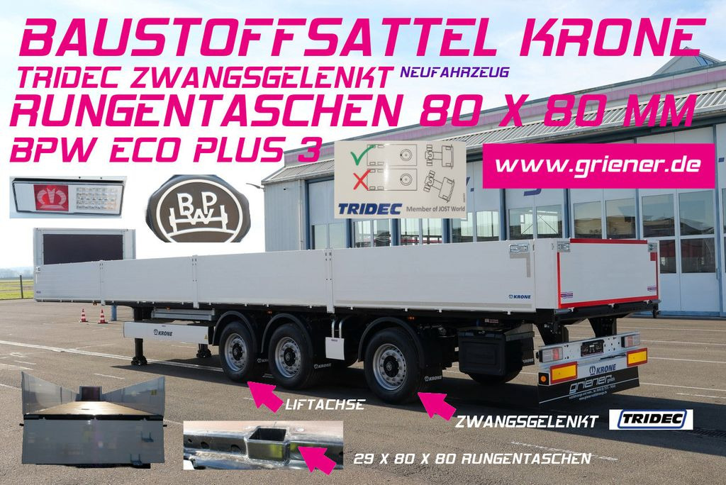 Krone SDP 27/BAUSTOFF/TRIDEC/BPW/RUNGENTASCHEN LIFT Krone SDP 27/BAUSTOFF/TRIDEC/BPW/RUNGENTASCHEN LIFT - Poluprikolica plato/ Otvoreni sanduk: slika Krone SDP 27/BAUSTOFF/TRIDEC/BPW/RUNGENTASCHEN LIFT Krone SDP 27/BAUSTOFF/TRIDEC/BPW/RUNGENTASCHEN LIFT - Poluprikolica plato/ Otvoreni sanduk Krone SDP 27/BAUSTOFF/TRIDEC/BPW/RUNGENTASCHEN LIFT Krone SDP 27/BAUSTOFF/TRIDEC/BPW/RUNGENTASCHEN LIFT - Poluprikolica plato/ Otvoreni sanduk: slika Krone SDP 27/BAUSTOFF/TRIDEC/BPW/RUNGENTASCHEN LIFT Krone SDP 27/BAUSTOFF/TRIDEC/BPW/RUNGENTASCHEN LIFT - Poluprikolica plato/ Otvoreni sanduk
