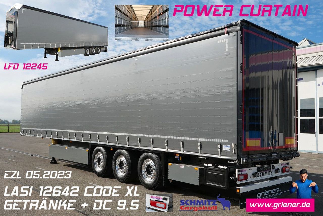 Schmitz Cargobull SCS 24 / ALU/LIFT /POWER CURTAIN DC 9,5 - Poluprikolica s ceradom: slika Schmitz Cargobull SCS 24 / ALU/LIFT /POWER CURTAIN DC 9,5 - Poluprikolica s ceradom Schmitz Cargobull SCS 24 / ALU/LIFT /POWER CURTAIN DC 9,5 - Poluprikolica s ceradom: slika Schmitz Cargobull SCS 24 / ALU/LIFT /POWER CURTAIN DC 9,5 - Poluprikolica s ceradom