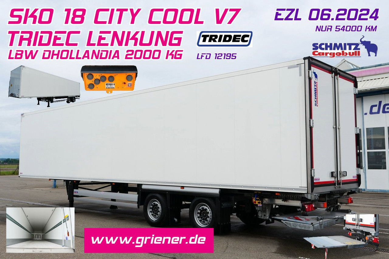 Schmitz Cargobull SKO 18/ LZG CITY /COOL V7 LBW /TRIDEC /FP 45 - Poluprikolica sa zatvorenim sandukom: slika Schmitz Cargobull SKO 18/ LZG CITY /COOL V7 LBW /TRIDEC /FP 45 - Poluprikolica sa zatvorenim sandukom Schmitz Cargobull SKO 18/ LZG CITY /COOL V7 LBW /TRIDEC /FP 45 - Poluprikolica sa zatvorenim sandukom: slika Schmitz Cargobull SKO 18/ LZG CITY /COOL V7 LBW /TRIDEC /FP 45 - Poluprikolica sa zatvorenim sandukom