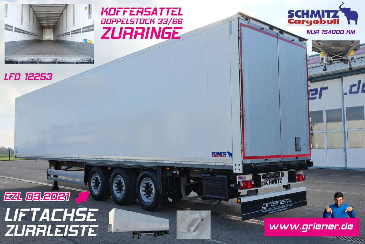 Schmitz Cargobull SKO 24/DOPPELSTOCK / 2,70/ LIFT nur 154 tsd km - Poluprikolica sa zatvorenim sandukom: slika Schmitz Cargobull SKO 24/DOPPELSTOCK / 2,70/ LIFT nur 154 tsd km - Poluprikolica sa zatvorenim sandukom Schmitz Cargobull SKO 24/DOPPELSTOCK / 2,70/ LIFT nur 154 tsd km - Poluprikolica sa zatvorenim sandukom: slika Schmitz Cargobull SKO 24/DOPPELSTOCK / 2,70/ LIFT nur 154 tsd km - Poluprikolica sa zatvorenim sandukom
