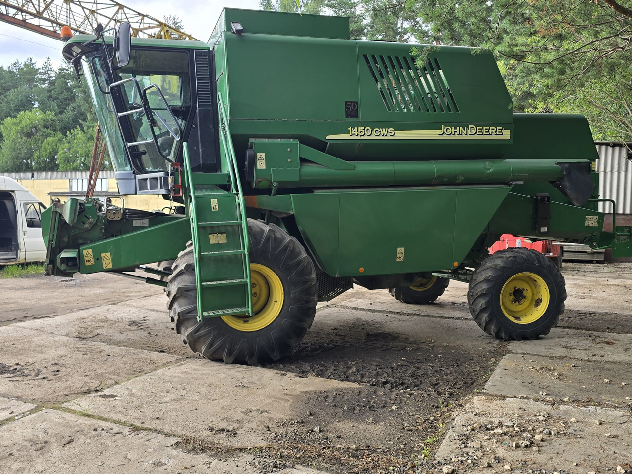 JOHN DEERE 1450 CWS - Kombajn za žetvu: slika JOHN DEERE 1450 CWS - Kombajn za žetvu JOHN DEERE 1450 CWS - Kombajn za žetvu: slika JOHN DEERE 1450 CWS - Kombajn za žetvu