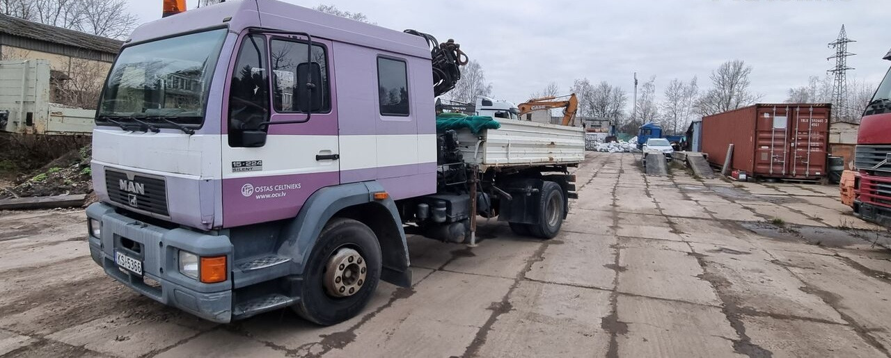 MAN 15.224 - Kiper, Kamion s kranom: slika MAN 15.224 - Kiper, Kamion s kranom MAN 15.224 - Kiper, Kamion s kranom: slika MAN 15.224 - Kiper, Kamion s kranom