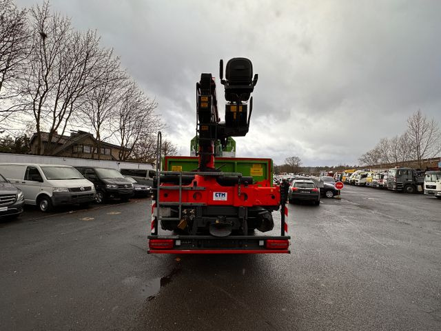 DAF CF 370 mit Kran Klima Tempomat - Kamion s otvorenim sandukom, Kamion s kranom: slika DAF CF 370 mit Kran Klima Tempomat - Kamion s otvorenim sandukom, Kamion s kranom DAF CF 370 mit Kran Klima Tempomat - Kamion s otvorenim sandukom, Kamion s kranom: slika DAF CF 370 mit Kran Klima Tempomat - Kamion s otvorenim sandukom, Kamion s kranom