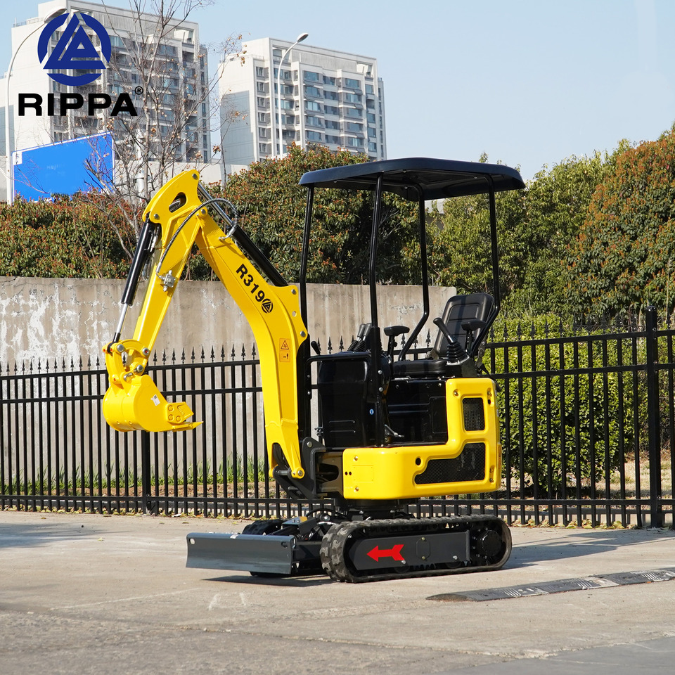 Rippa R319 Pilot Control|Kubota Engine|Euro 5|CE|Telescopic chassis|Lateral swing mini excavator - Mini bager: slika Rippa R319 Pilot Control|Kubota Engine|Euro 5|CE|Telescopic chassis|Lateral swing mini excavator - Mini bager Rippa R319 Pilot Control|Kubota Engine|Euro 5|CE|Telescopic chassis|Lateral swing mini excavator - Mini bager: slika Rippa R319 Pilot Control|Kubota Engine|Euro 5|CE|Telescopic chassis|Lateral swing mini excavator - Mini bager