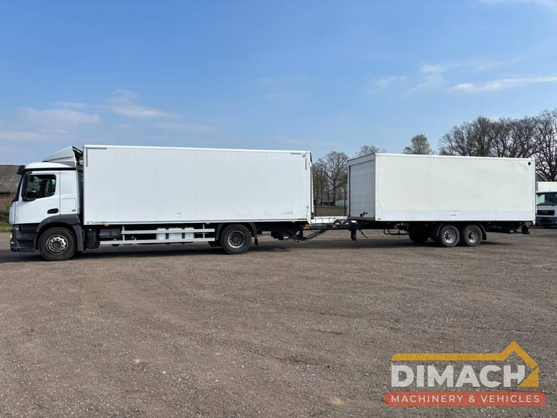 Mercedes-Benz Actros 1833 4x2 - aanhanger koffer, Euro 6 - Kamion sandučar: slika Mercedes-Benz Actros 1833 4x2 - aanhanger koffer, Euro 6 - Kamion sandučar Mercedes-Benz Actros 1833 4x2 - aanhanger koffer, Euro 6 - Kamion sandučar: slika Mercedes-Benz Actros 1833 4x2 - aanhanger koffer, Euro 6 - Kamion sandučar
