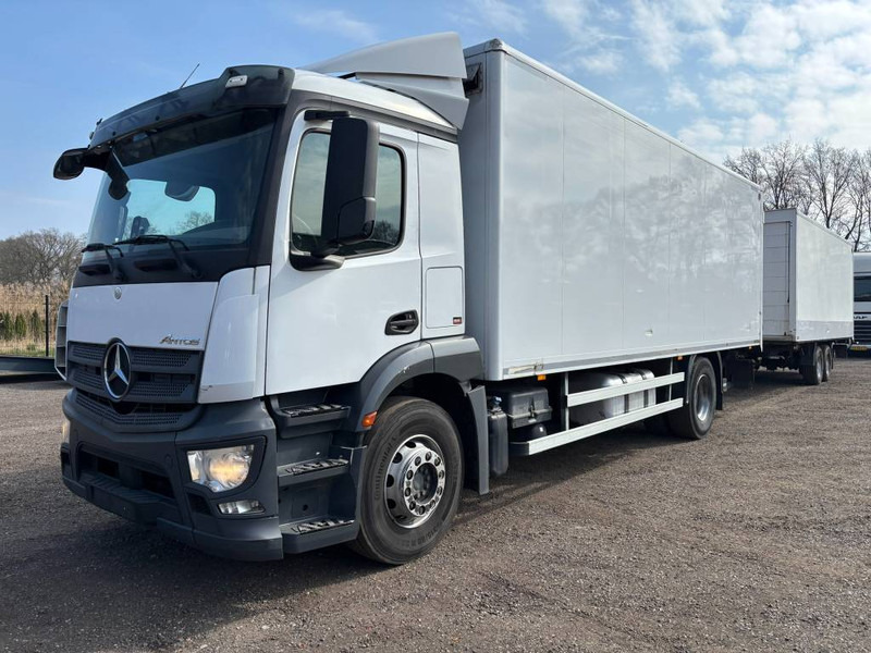 Mercedes-Benz Antos 1833 Euro6 4x2 + anhanger koffer - Kamion sandučar: slika Mercedes-Benz Antos 1833 Euro6 4x2 + anhanger koffer - Kamion sandučar Mercedes-Benz Antos 1833 Euro6 4x2 + anhanger koffer - Kamion sandučar: slika Mercedes-Benz Antos 1833 Euro6 4x2 + anhanger koffer - Kamion sandučar