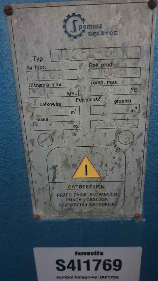 Wymiennik ciepła Spomasz Bełężyce 3500 l/h 10.000 zł + 23% VAT - Grijač: slika Wymiennik ciepła Spomasz Bełężyce 3500 l/h 10.000 zł + 23% VAT - Grijač Wymiennik ciepła Spomasz Bełężyce 3500 l/h 10.000 zł + 23% VAT - Grijač: slika Wymiennik ciepła Spomasz Bełężyce 3500 l/h 10.000 zł + 23% VAT - Grijač