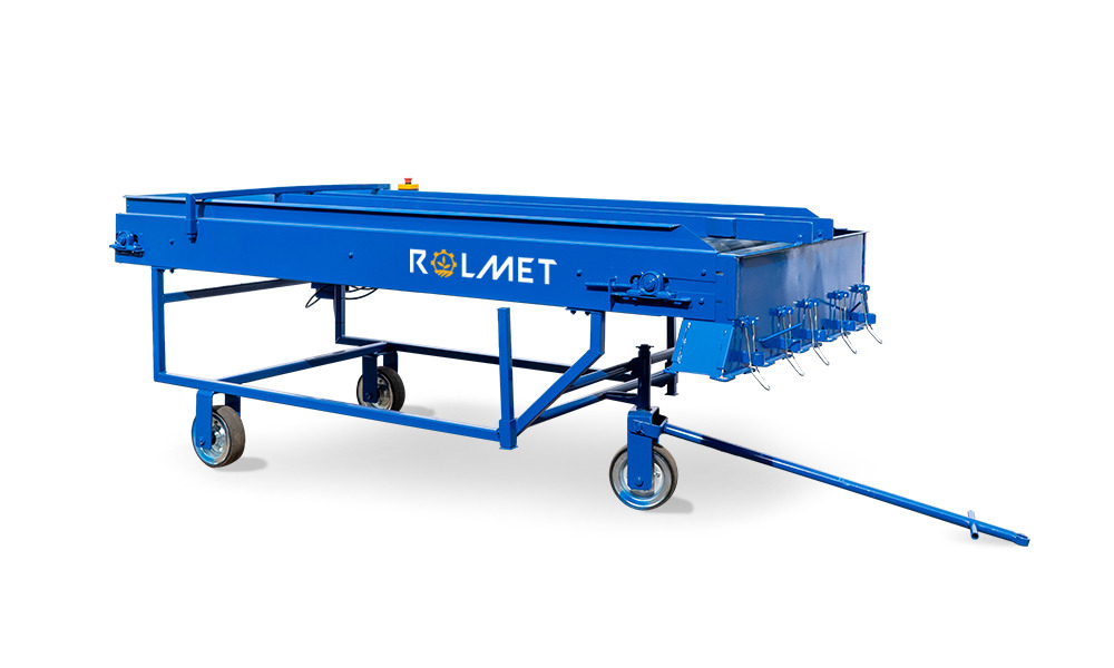 ROLMET Rollenverlesetisch / Sorting table / Table de tri / Tavolo selettivo / Cambiador / Сортировочный стол / Stół przebierczy SP2 - Stroj za krumpir: slika ROLMET Rollenverlesetisch / Sorting table / Table de tri / Tavolo selettivo / Cambiador / Сортировочный стол / Stół przebierczy SP2 - Stroj za krumpir ROLMET Rollenverlesetisch / Sorting table / Table de tri / Tavolo selettivo / Cambiador / Сортировочный стол / Stół przebierczy SP2 - Stroj za krumpir: slika ROLMET Rollenverlesetisch / Sorting table / Table de tri / Tavolo selettivo / Cambiador / Сортировочный стол / Stół przebierczy SP2 - Stroj za krumpir