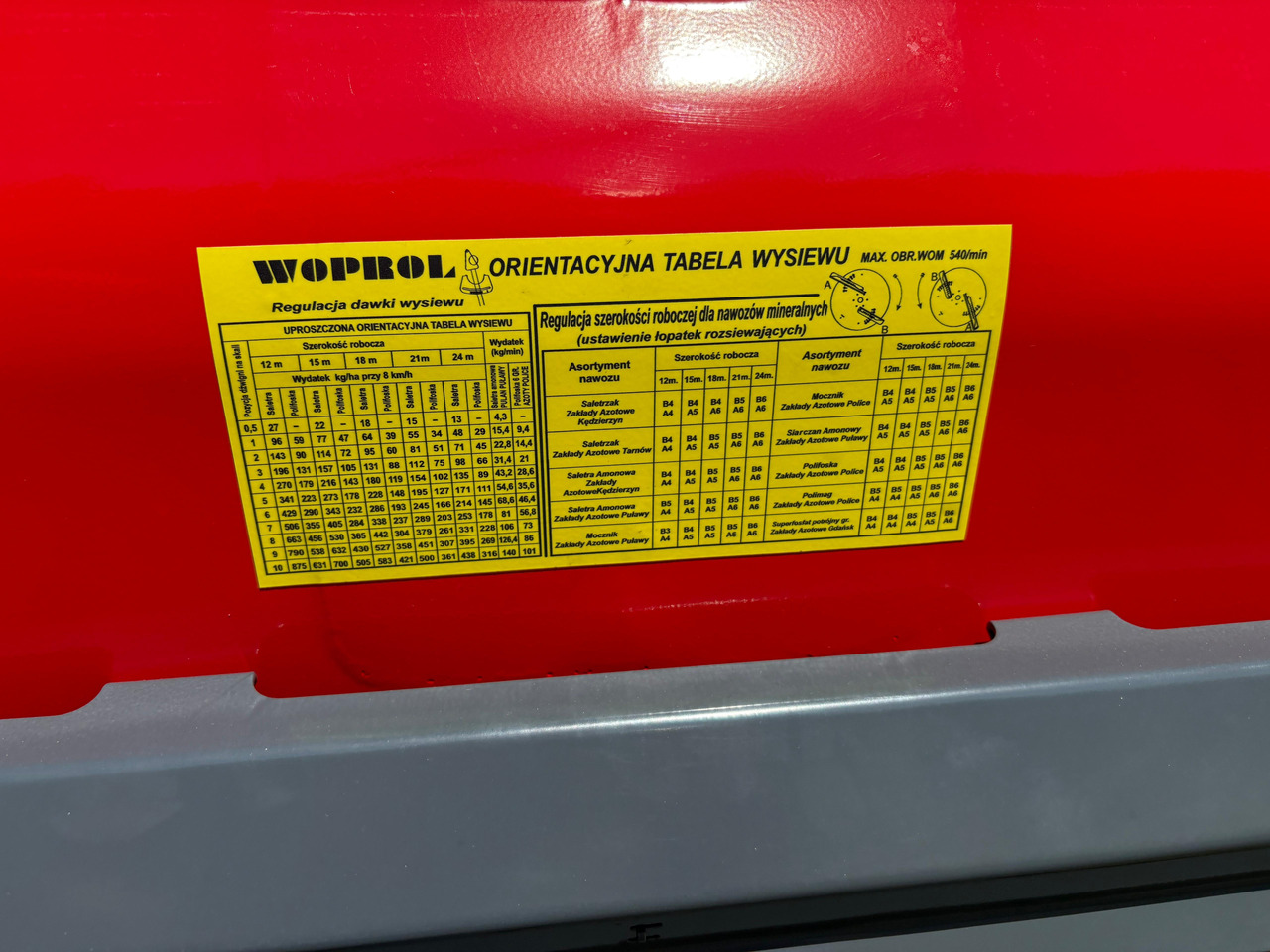 Novi Rasipač gnojiva WOPROL Düngerstreuer / Fertilizer spreader / Epandeur d'engrais / Rozsiewacz nawozów 600 kg: slika Novi Rasipač gnojiva WOPROL Düngerstreuer / Fertilizer spreader / Epandeur d'engrais / Rozsiewacz nawozów 600 kg Novi Rasipač gnojiva WOPROL Düngerstreuer / Fertilizer spreader / Epandeur d'engrais / Rozsiewacz nawozów 600 kg: slika Novi Rasipač gnojiva WOPROL Düngerstreuer / Fertilizer spreader / Epandeur d'engrais / Rozsiewacz nawozów 600 kg