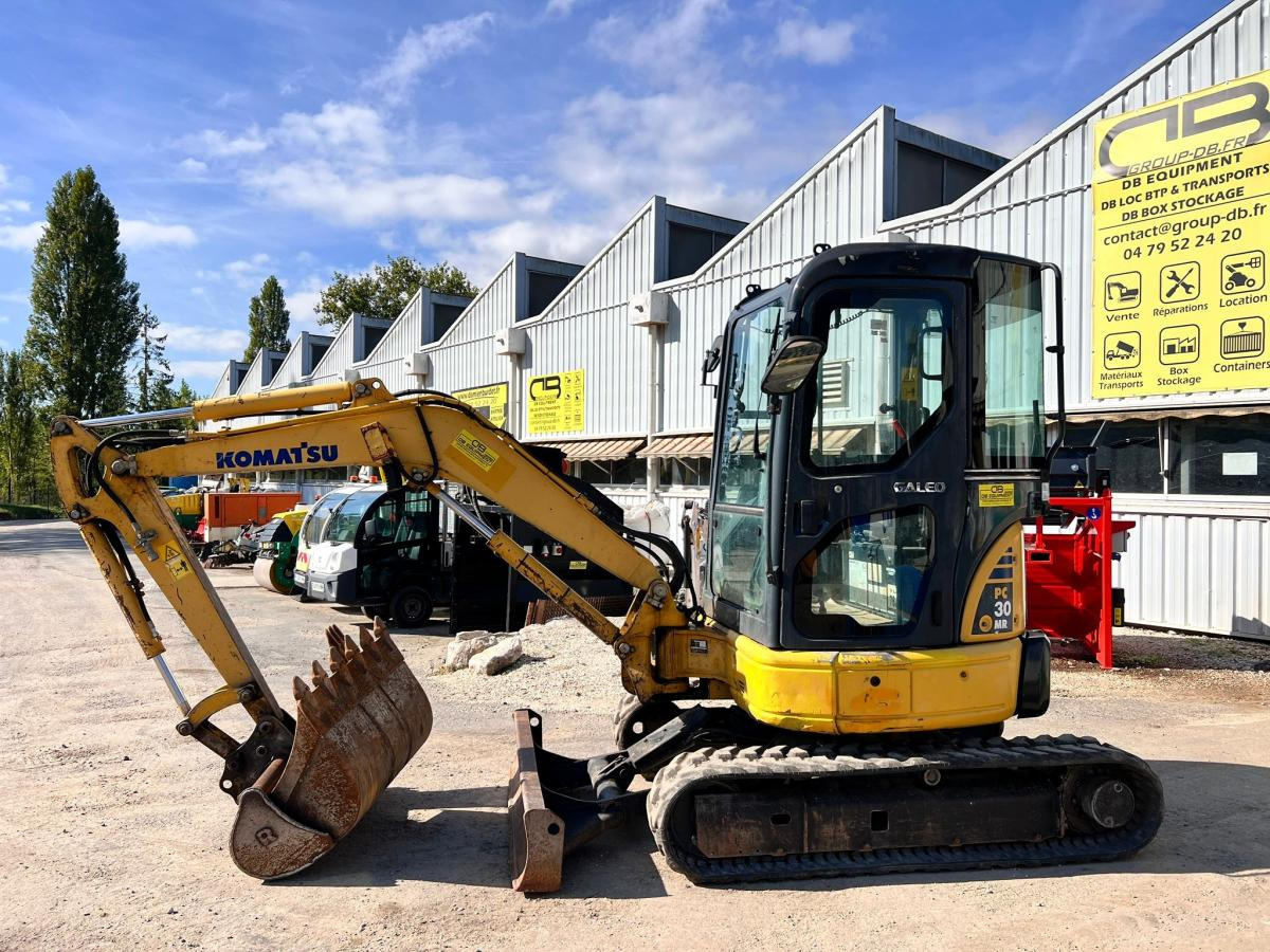 Komatsu PC 30 MR 2 Mini pelle 3,2T - Mini bager: slika Komatsu PC 30 MR 2 Mini pelle 3,2T - Mini bager Komatsu PC 30 MR 2 Mini pelle 3,2T - Mini bager: slika Komatsu PC 30 MR 2 Mini pelle 3,2T - Mini bager