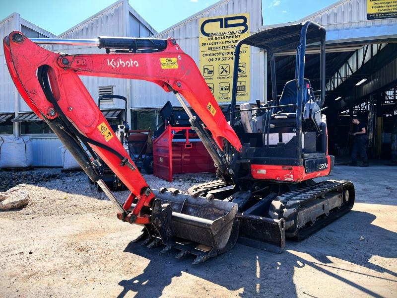 Kubota Series U U27-4 MINIPELLE 2,7T CANOPY - Mini bager: slika Kubota Series U U27-4 MINIPELLE 2,7T CANOPY - Mini bager Kubota Series U U27-4 MINIPELLE 2,7T CANOPY - Mini bager: slika Kubota Series U U27-4 MINIPELLE 2,7T CANOPY - Mini bager