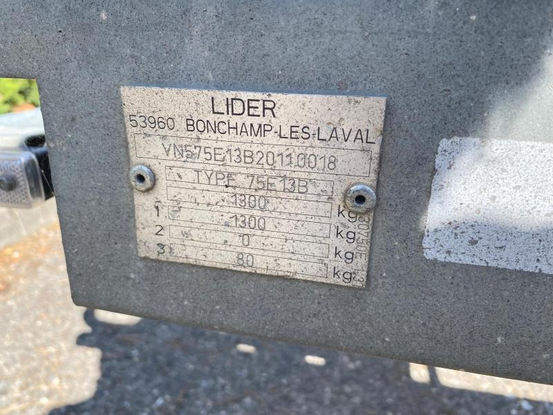 Auto prikolica LIDER 75E13B Remorque Porte Voiture: slika Auto prikolica LIDER 75E13B Remorque Porte Voiture