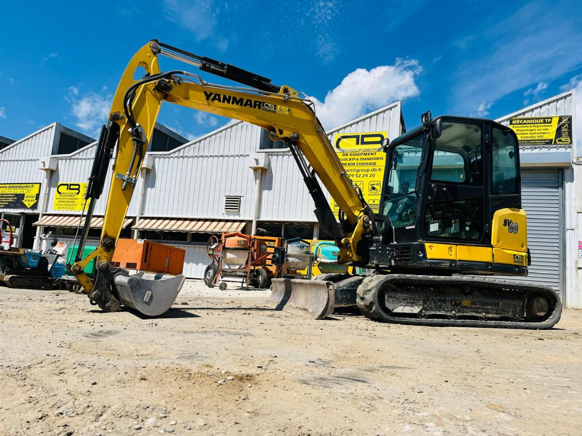 YANMAR Mini Pelle SV60-A 5.6T - Mini bager: slika YANMAR Mini Pelle SV60-A 5.6T - Mini bager YANMAR Mini Pelle SV60-A 5.6T - Mini bager: slika YANMAR Mini Pelle SV60-A 5.6T - Mini bager