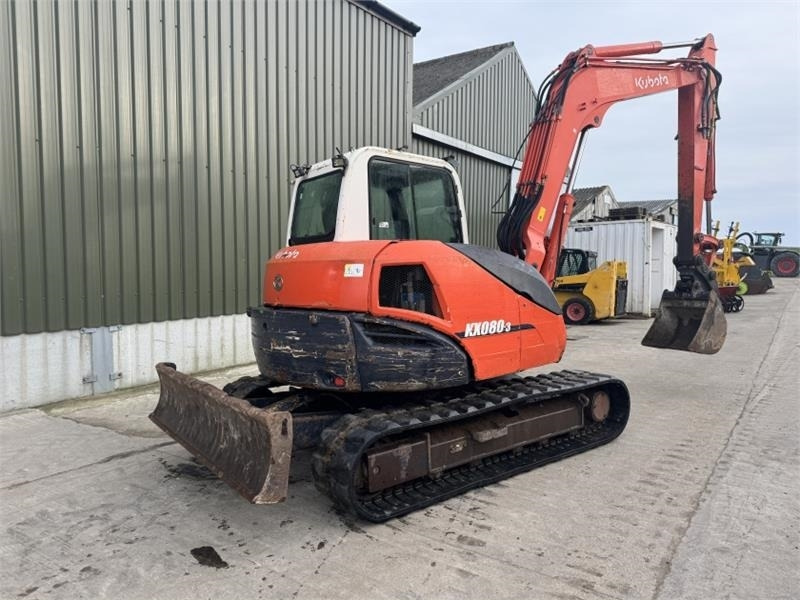 Kubota KX080-3 Digger - Bager gusjeničar: slika Kubota KX080-3 Digger - Bager gusjeničar Kubota KX080-3 Digger - Bager gusjeničar: slika Kubota KX080-3 Digger - Bager gusjeničar