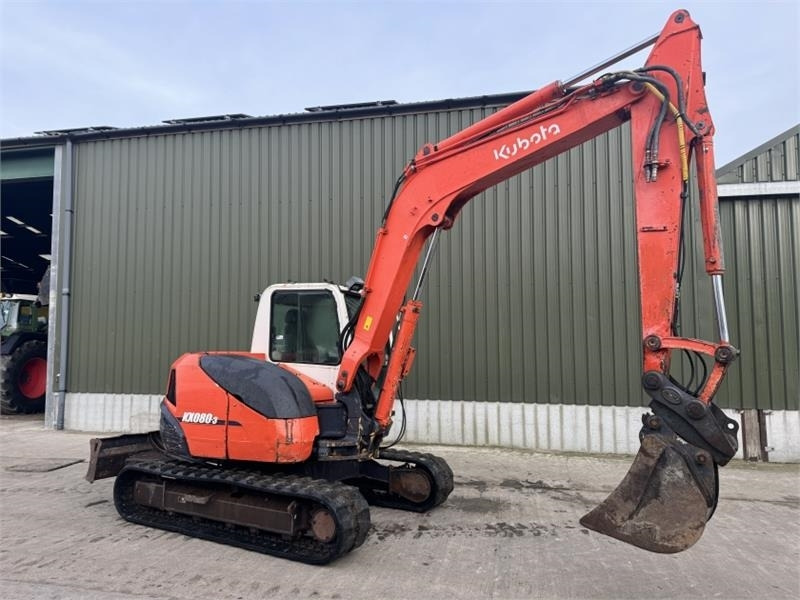 Kubota KX080-3 Digger - Bager gusjeničar: slika Kubota KX080-3 Digger - Bager gusjeničar Kubota KX080-3 Digger - Bager gusjeničar: slika Kubota KX080-3 Digger - Bager gusjeničar